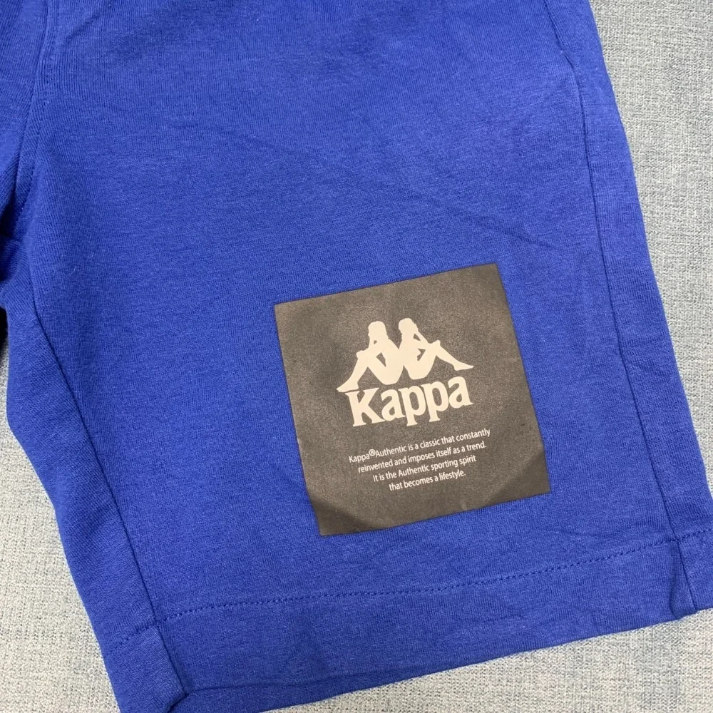 Kappa x Zara Board Shorts Boys 13-14 Blue Drawstring Waist Surfing Swimwear